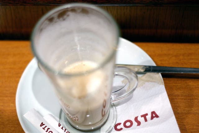 Costa owner Whitbread blamed warm winter weather for fewer people coming into its shops