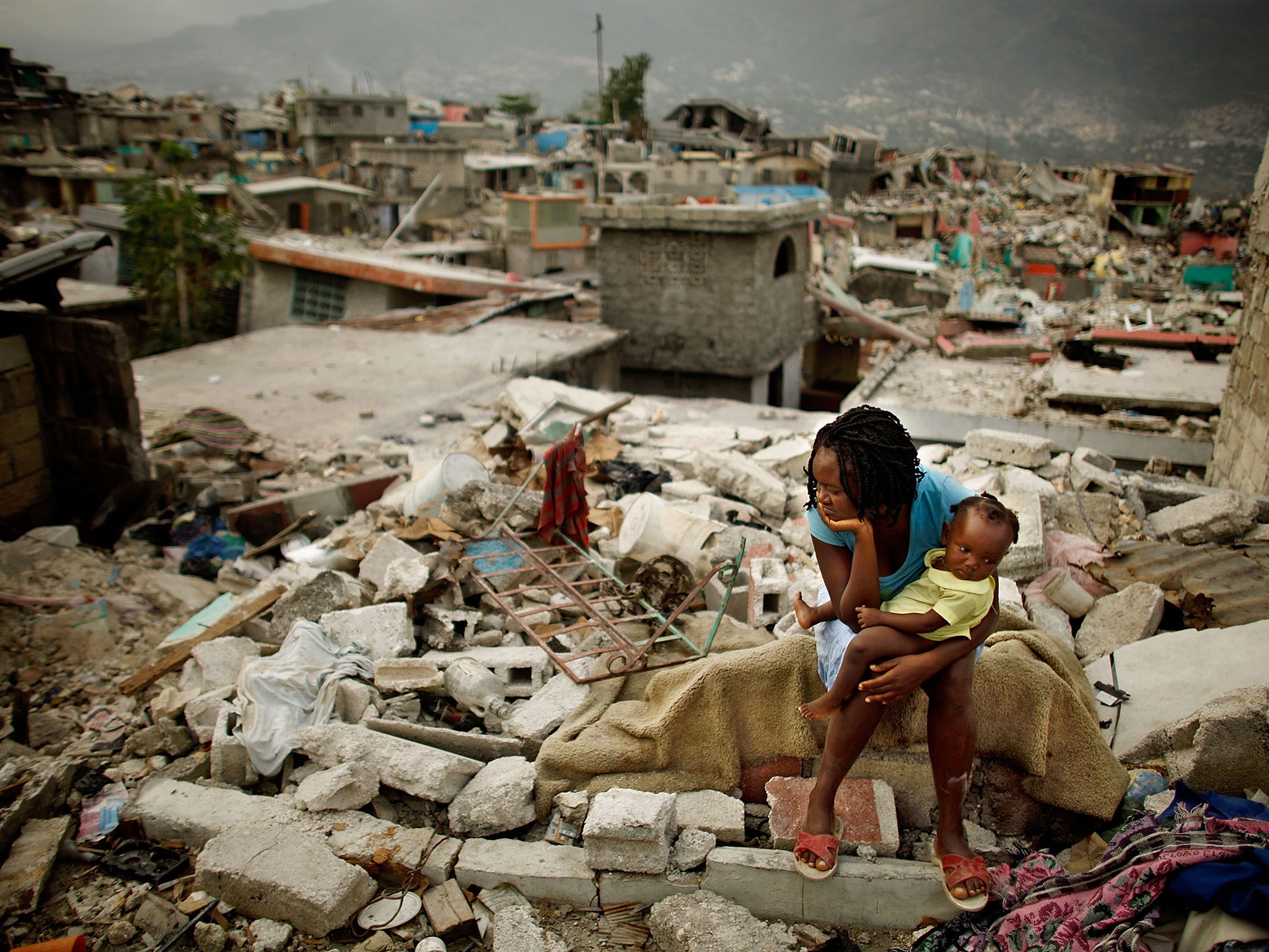 The Haiti earthquake of 2010 killed up to 160,000 people