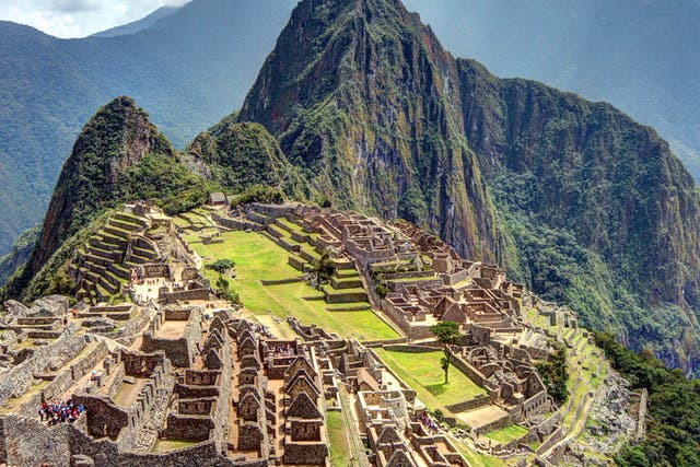 The 15th century Inca citadel was labelled a Unesco World Heritage site in 1983