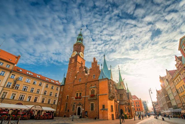 Square deal: Rynek is at the heart of Wroclaw