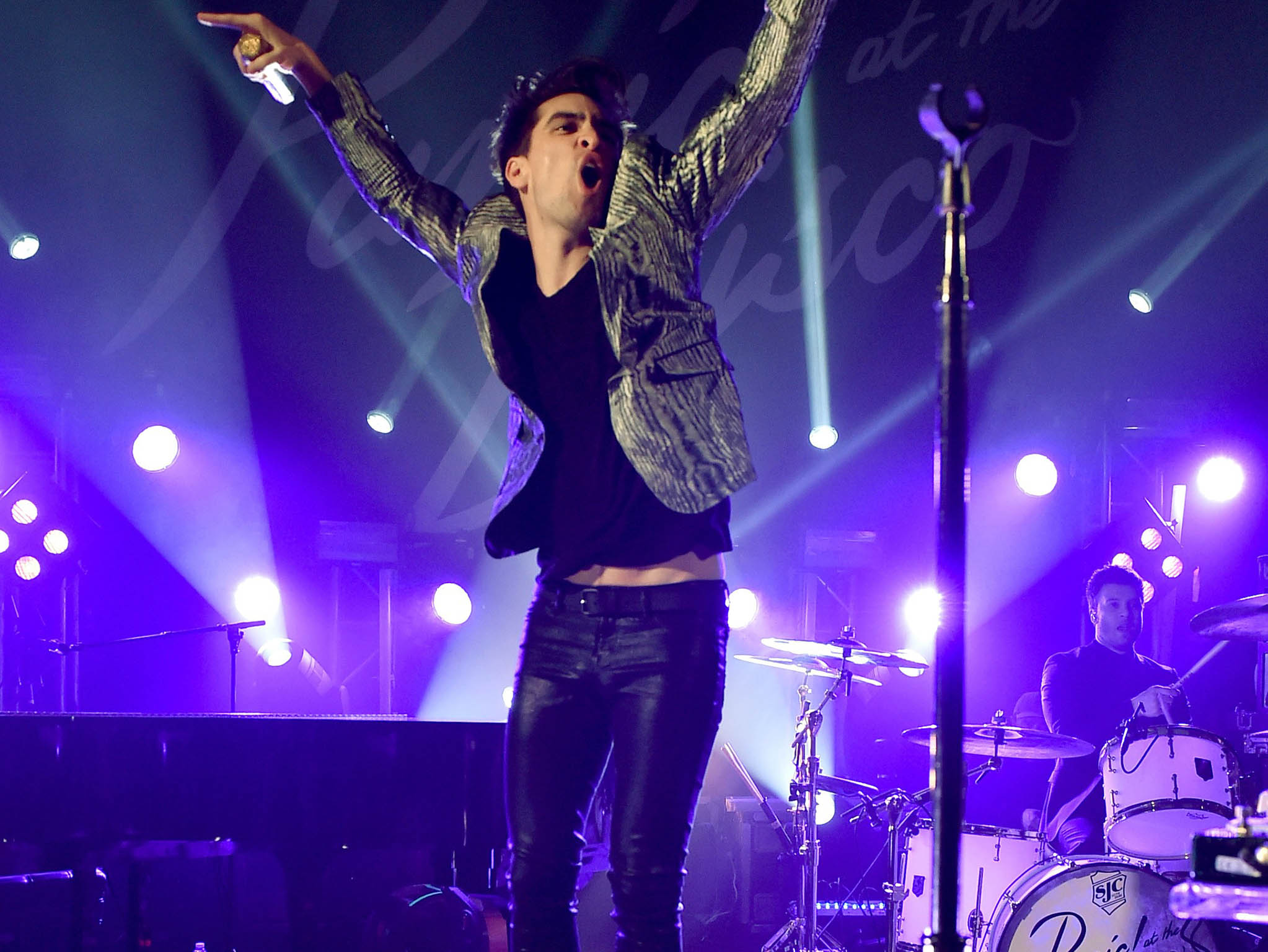 Brendon Urie of Panic! at the Disco. Credit: Getty