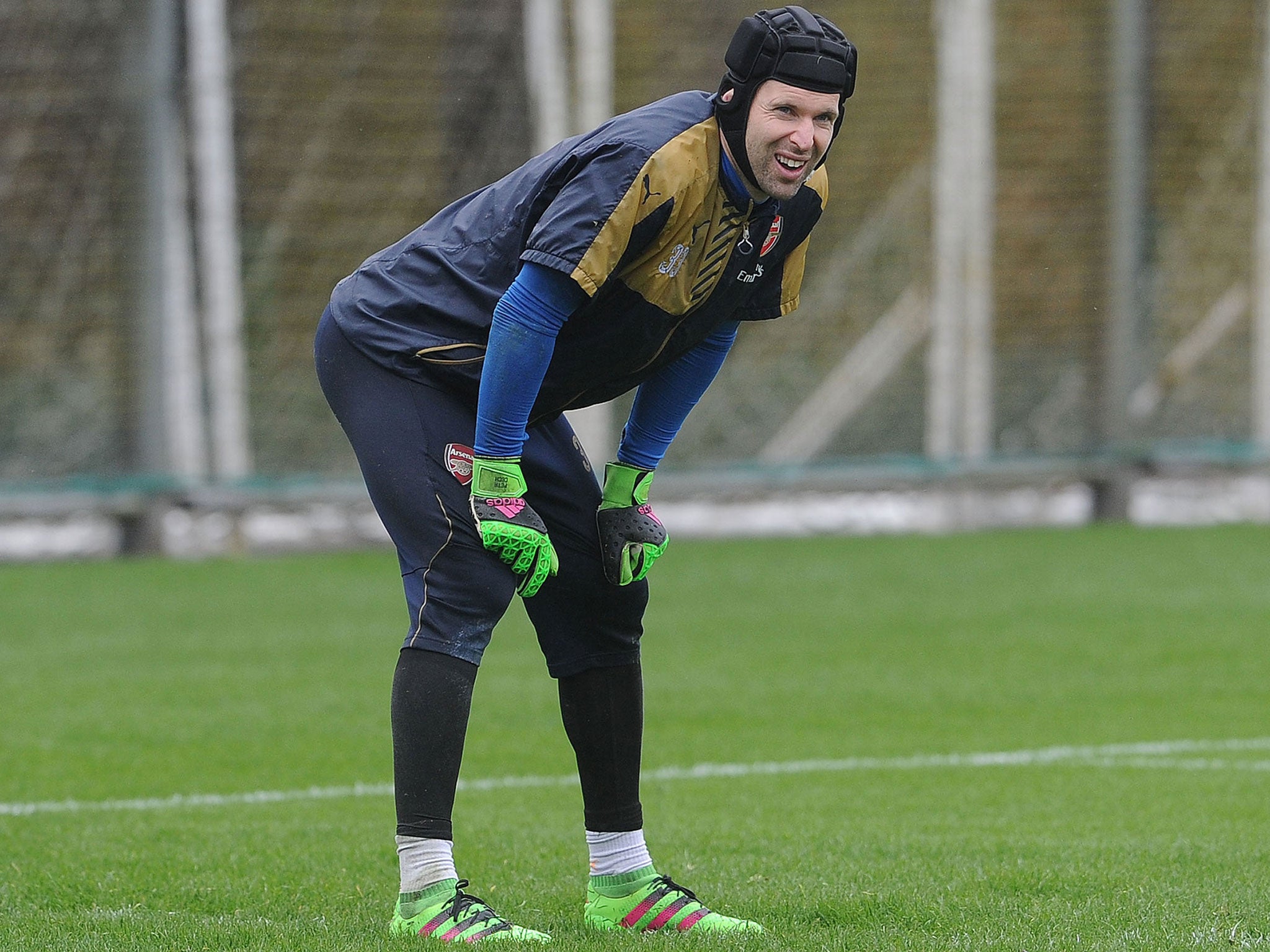Arsenal goalkeeper Petr Cech has been ruled out for up to four weeks