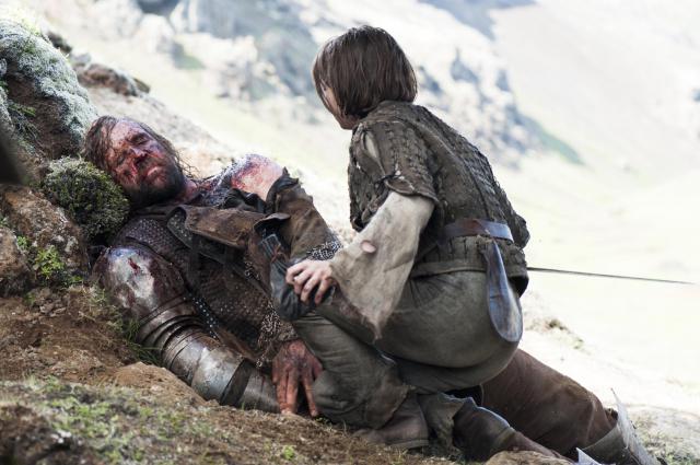 Arya left The Hound 'for dead' in season 5