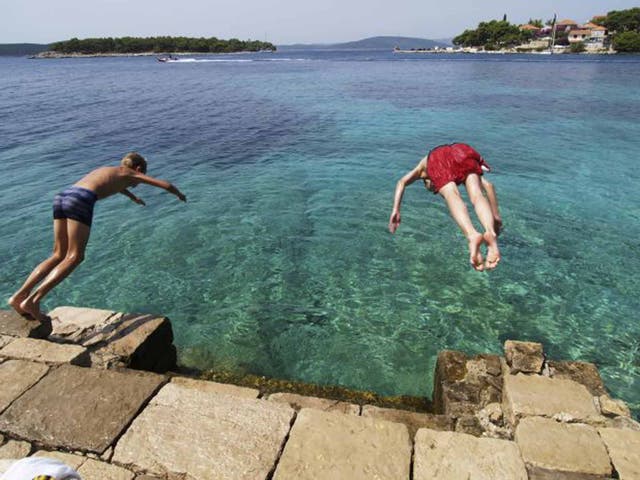 Leap into action: Costa Navarino