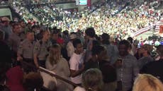 Black students thrown out of Donald Trump's rally speak out