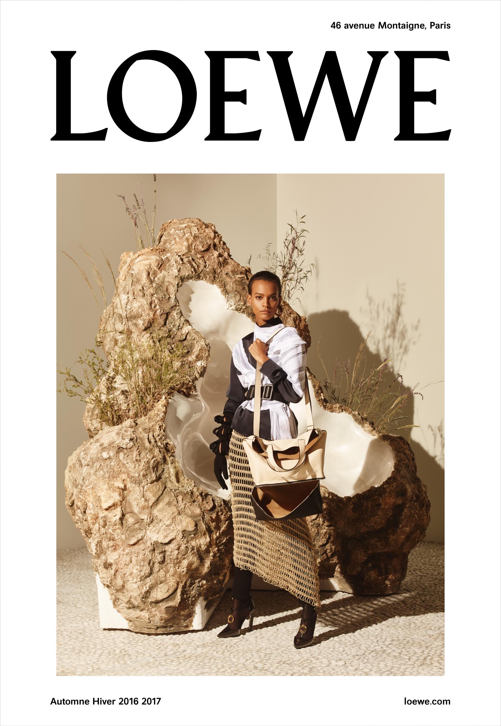 The autumn/winter 2016 Loewe campaign, by Steven Meisel