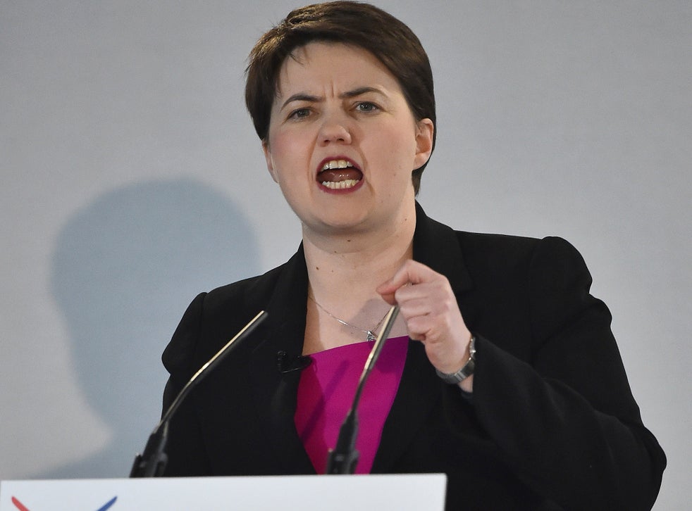 Scottish Conservatives leader Ruth Davidson rules out immediate tax ...