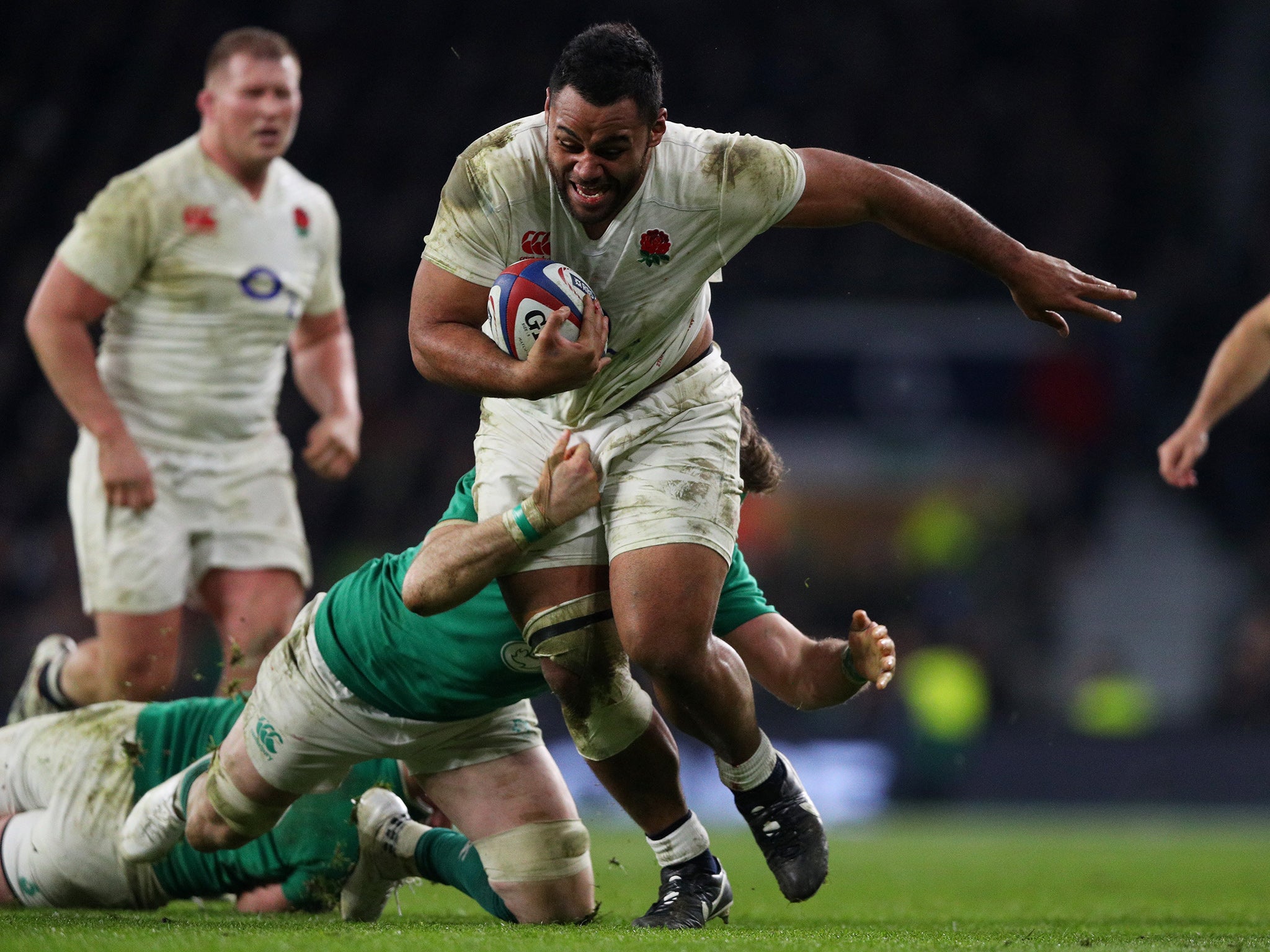 Billy Vunipola's ball carrying has been a strong feature of the tournament