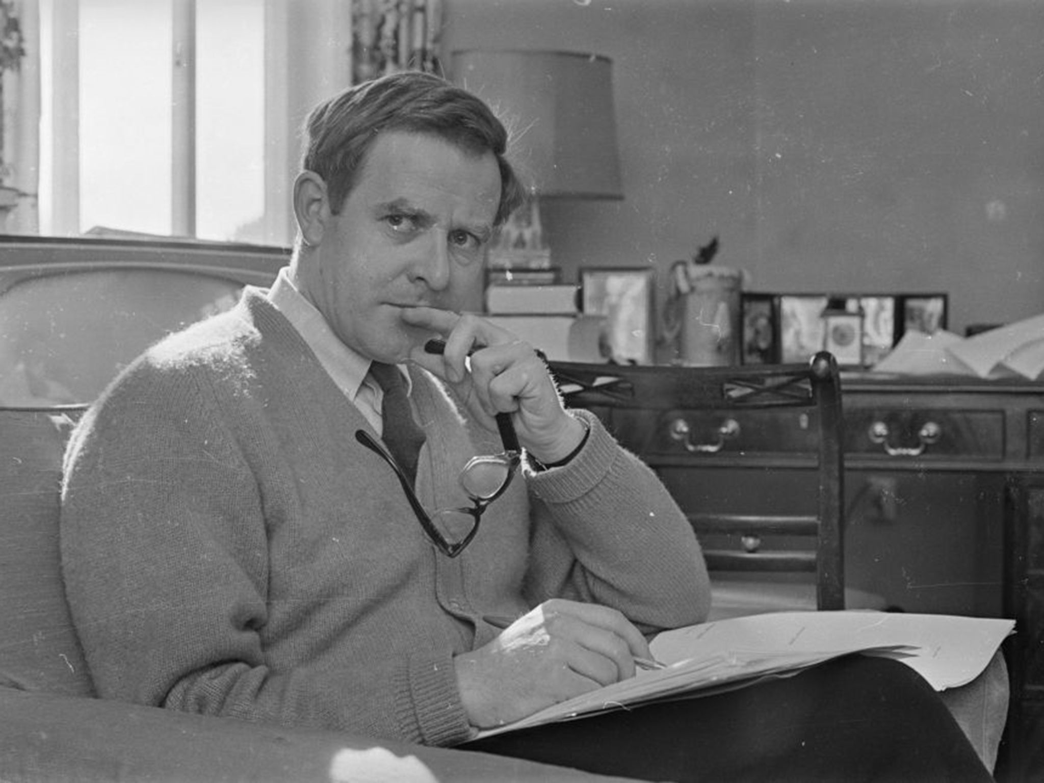 Spy novelist John le Carré pictured in 1965