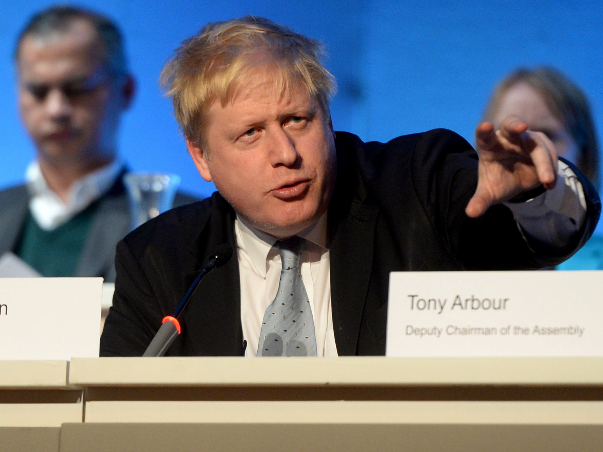 About half of Tory MPs – including London Mayor Boris Johnson – are supporting a British exit (Getty)