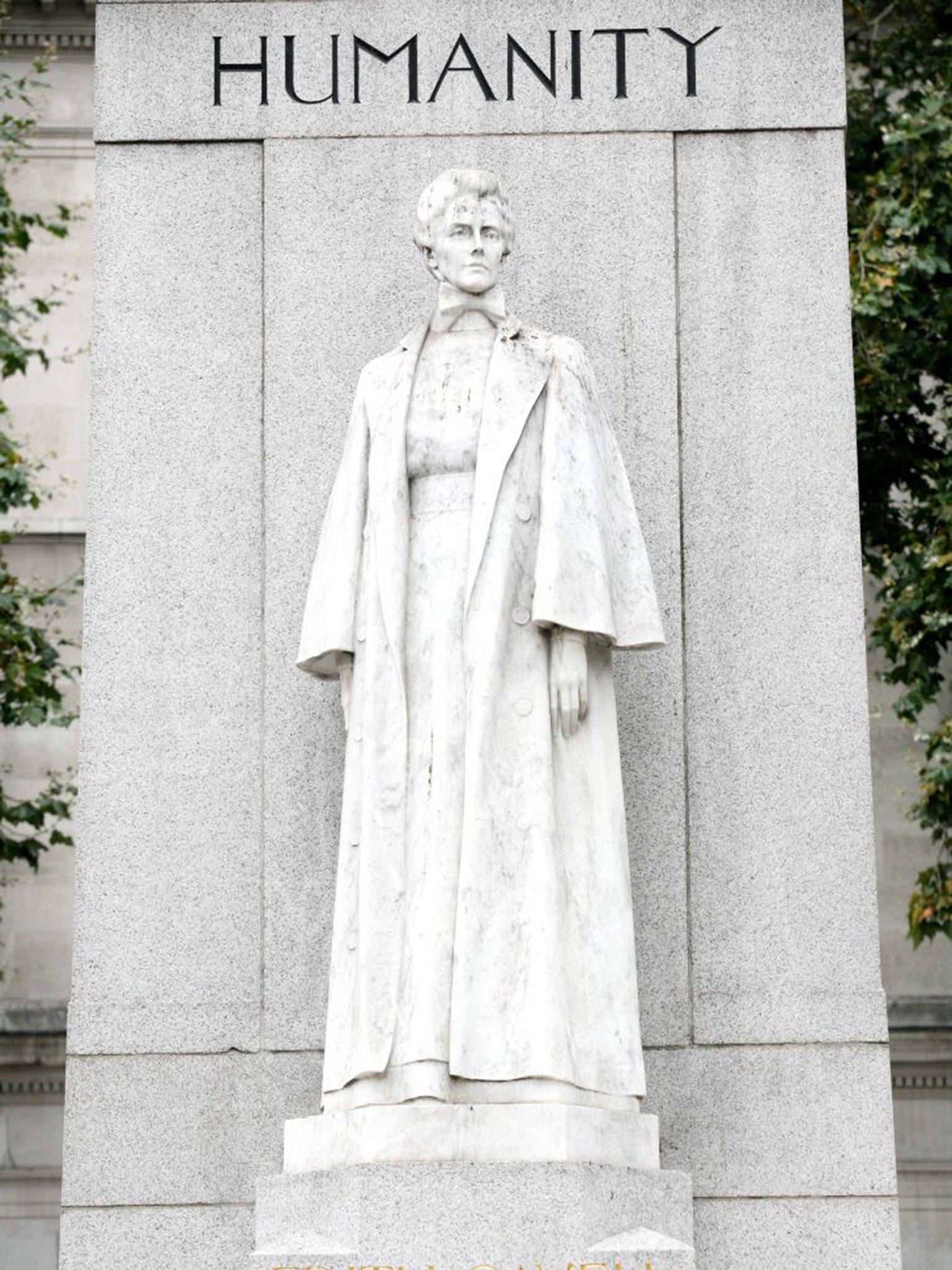 Edith Cavell, nurse, shot during the First World War