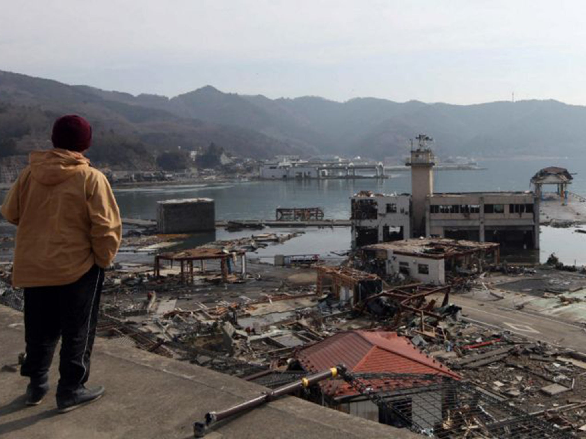 The sea wall failure was most striking at the Fukushima Daiichi Nuclear Plant