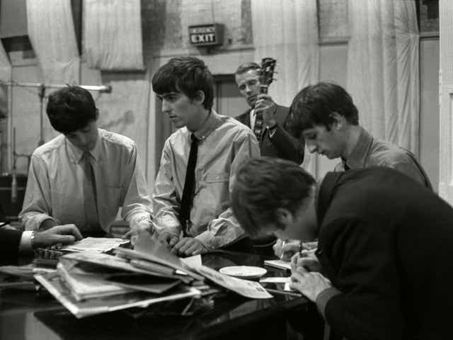 The Beatles in 1965. Iris Murdoch was shocked by the murder of John Lennon in 1980