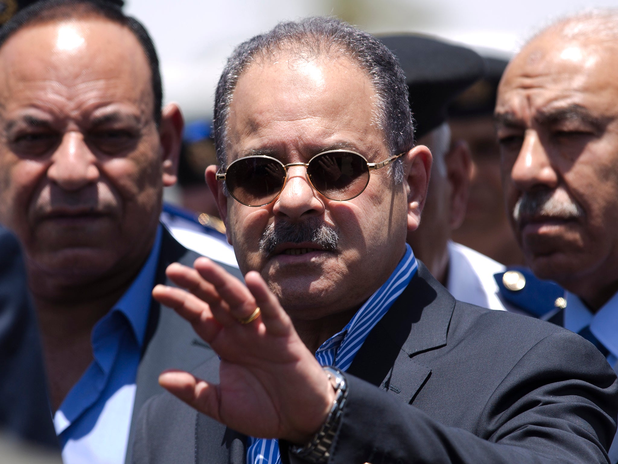 Egypt's Interior Minister Magdy Abdel-Ghaffar