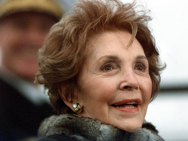 <p>Nancy Reagan</p>