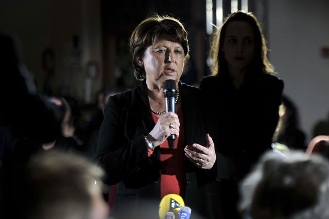 Former Socialist leader Martine Aubry, the ‘mother of the 35-hour week’, has led protests