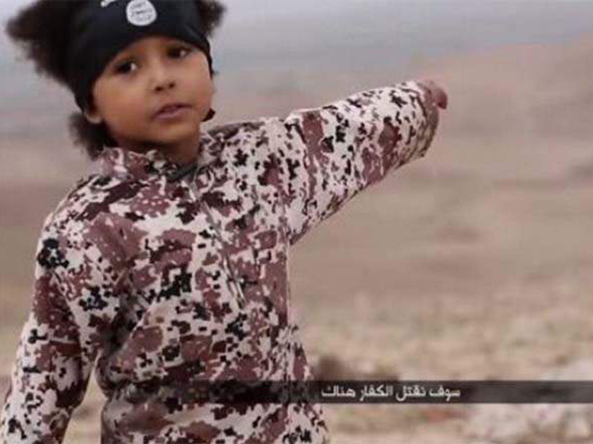 The video begins by showing a young boy with a British accent threatening terrorist acts against the UK