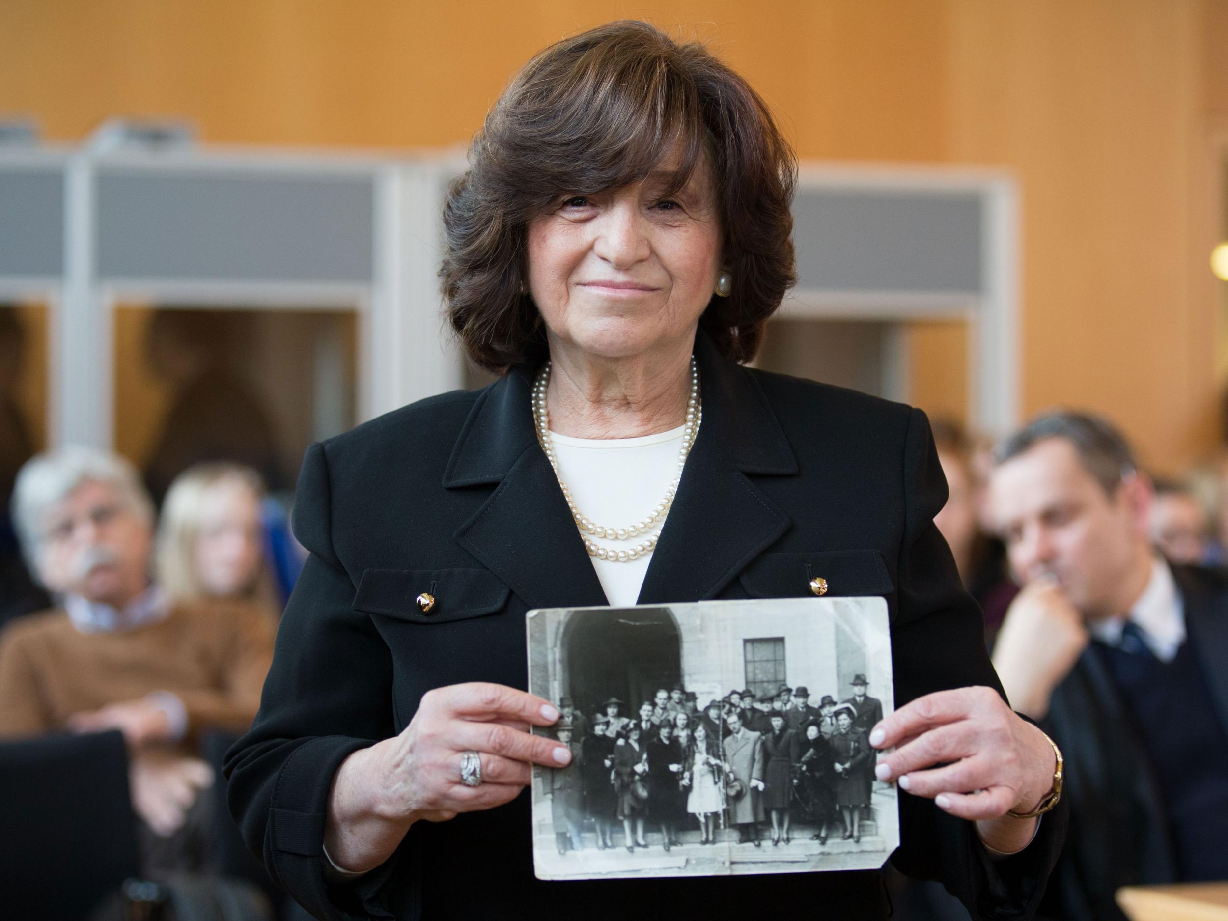 Angela Orosz was born in the Auschwitz conentration camp on 21 December 1944