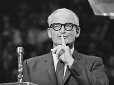 Iconoclast Trump has spirit of Goldwater, but things are different now