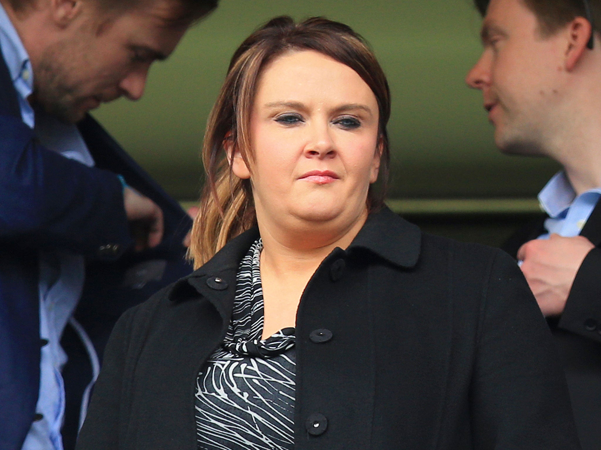 Margaret Byrne, Sunderland’s chief executive, is reportedly staying at a villa in Portugal