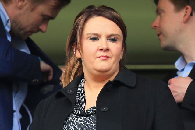 Margaret Byrne, Sunderland’s chief executive, is reportedly staying at a villa in Portugal