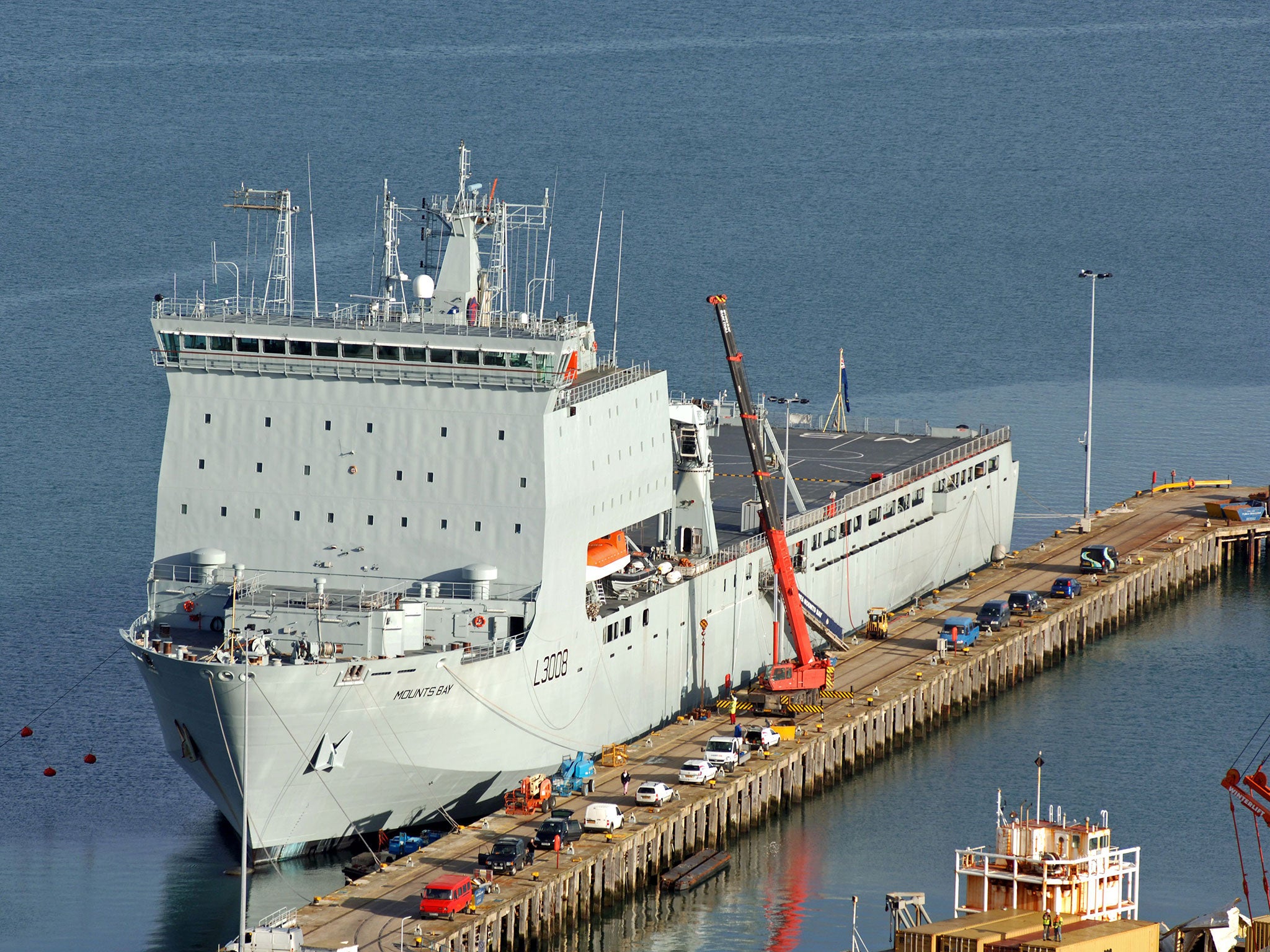 RFA ‘Mounts Bay’ and two Border Force cutters will join the Nato mission
