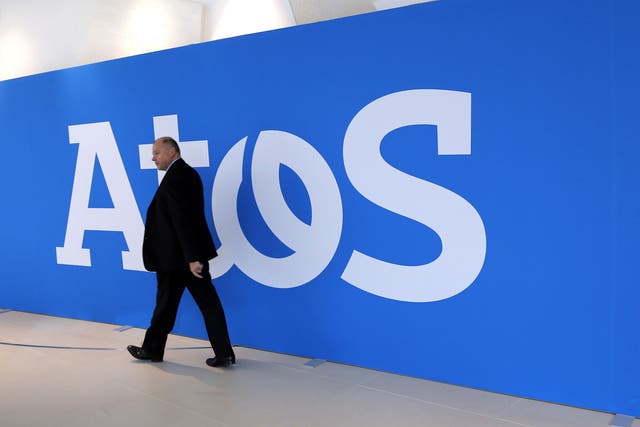 Atos are facing a government review of all of its major Whitehall contracts