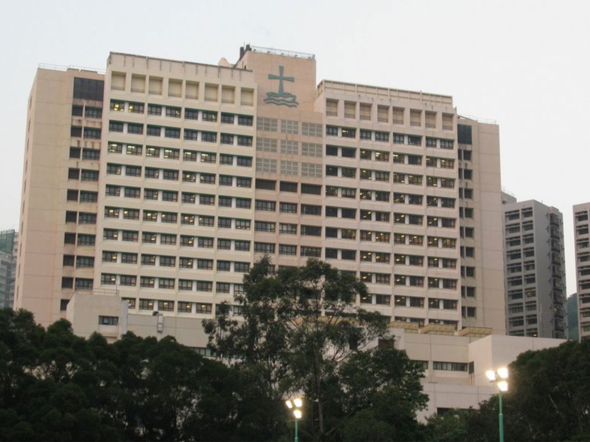 The man was admitted to the United Christian Hospital in Hong Kong