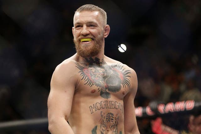 Conor McGregor prepares for his UFC 196 fight with Nate Diaz