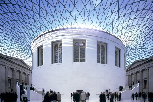 The Reading Room in the Great Court of the British Museum