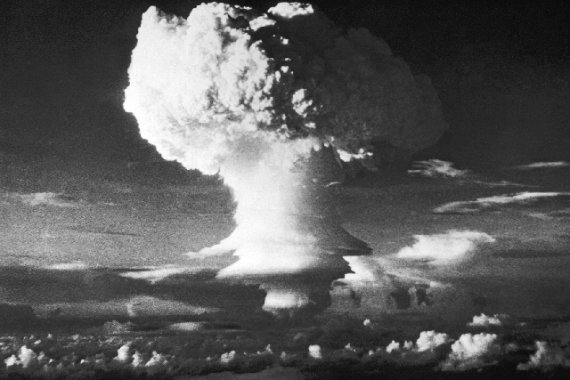 Nuclear bomb tests in the mid-20th century deposited a layer of radioactive particles around the world