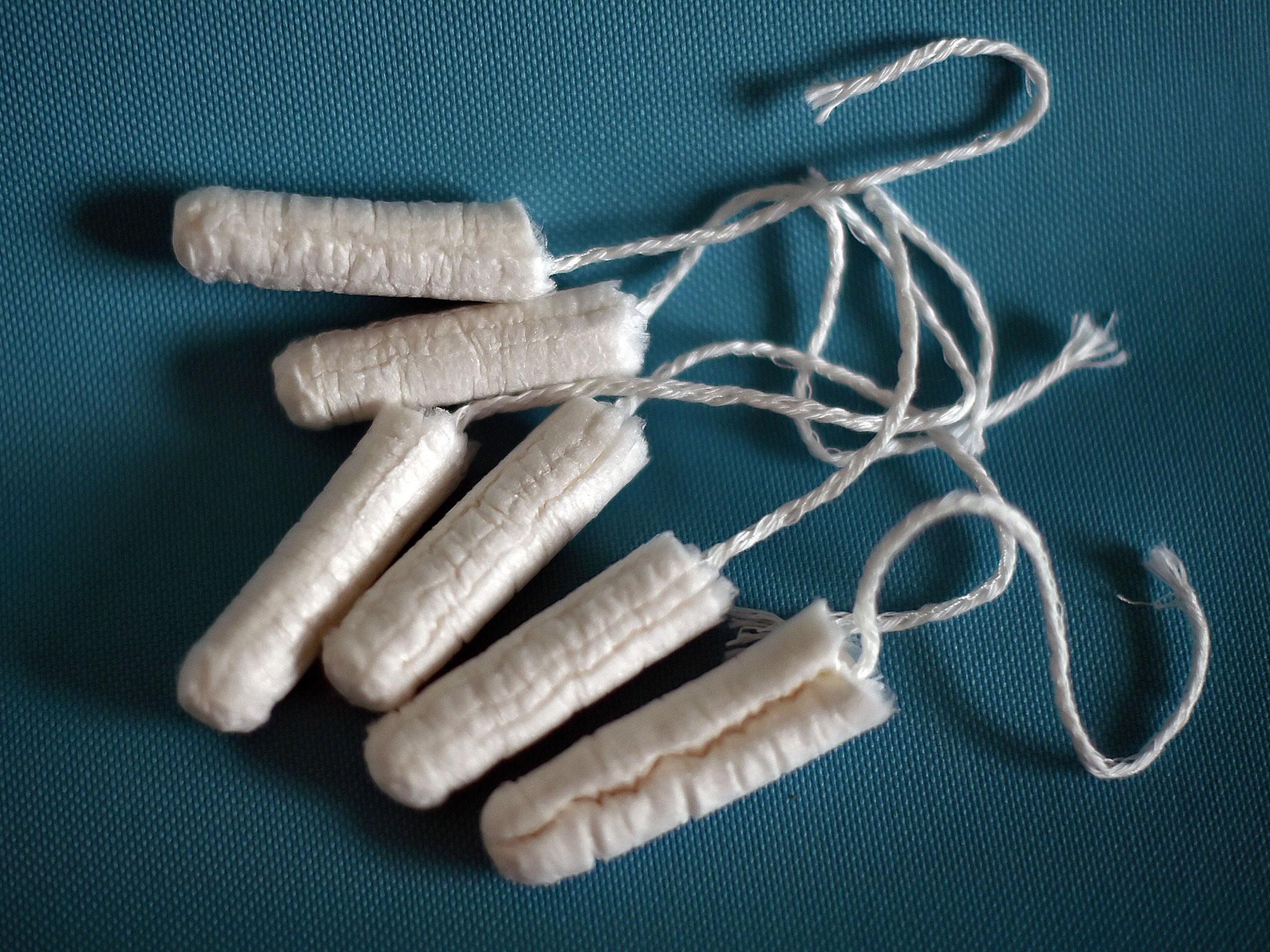 Women have had to pay a five per cent levy on sanitary products as they were deemed a 'luxury item'