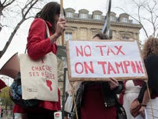 Tampon tax to be scrapped in Chicago, Illinois still considering state-wide change