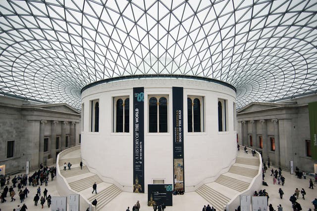 The British Museum is visited by more than 6.8 million people each year