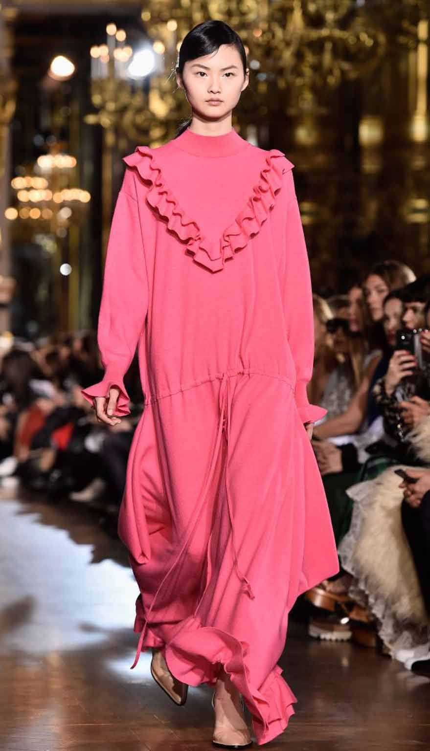 Designs by Stella McCartney at Paris Fashion Week