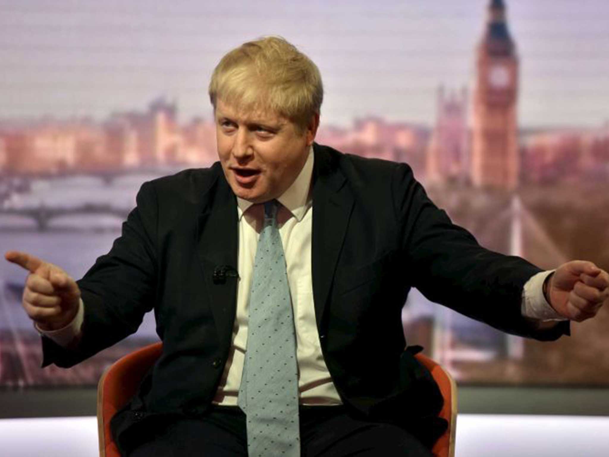 Boris Johnson on the Andrew Marr show, 6 March 2016