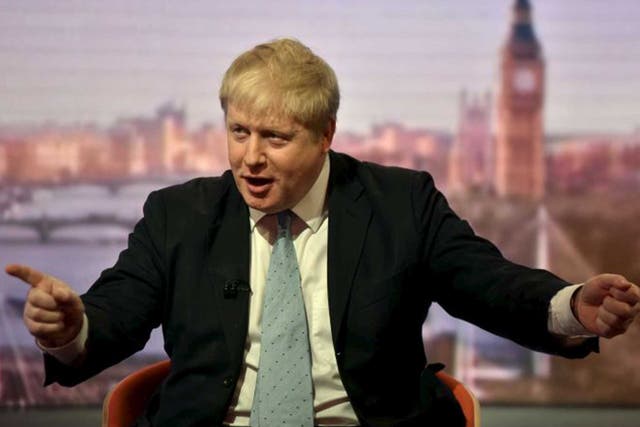 Boris Johnson on the Andrew Marr show, 6 March 2016