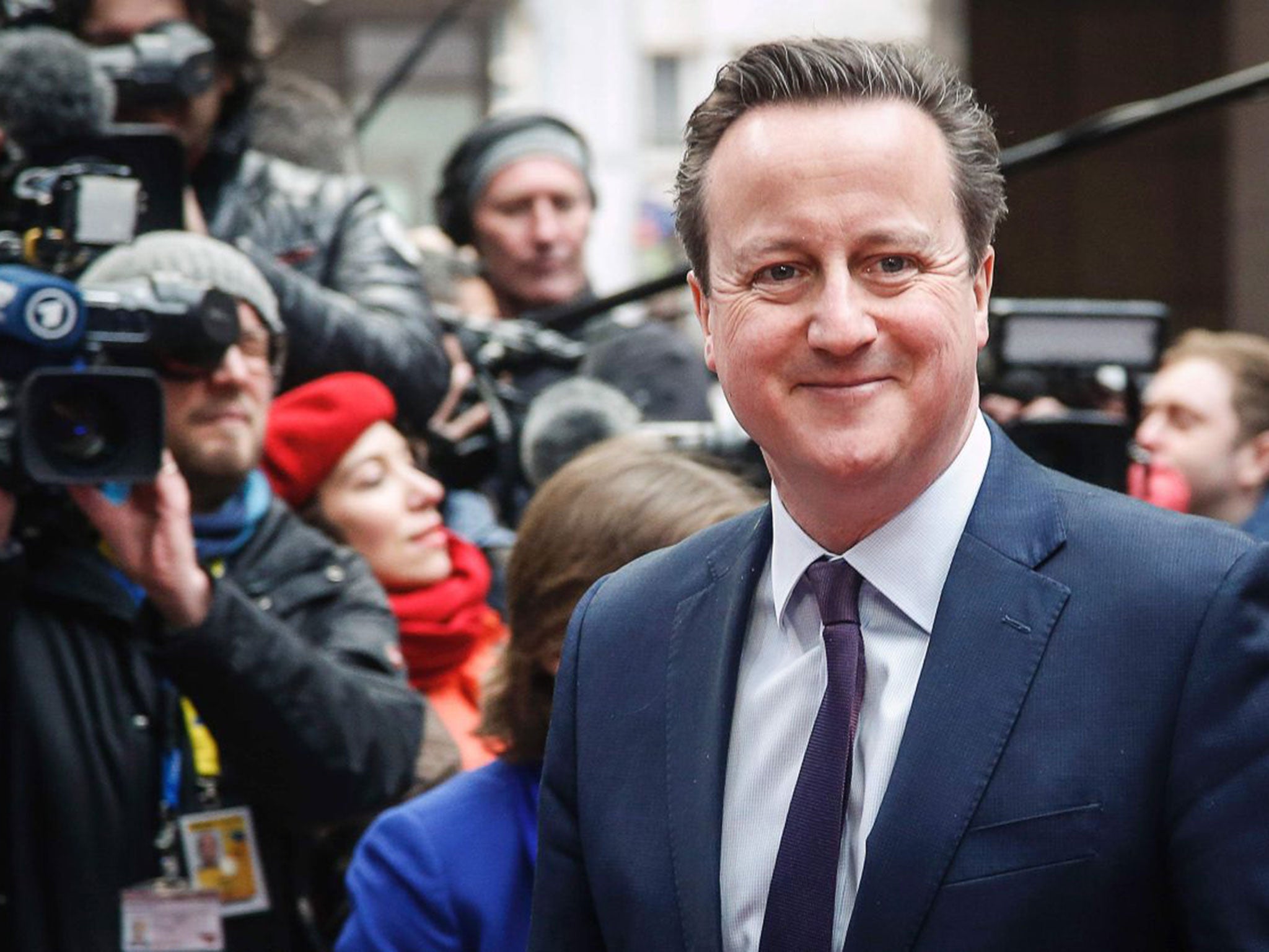 David Cameron said that Britain would not join a common asylum process in Europe