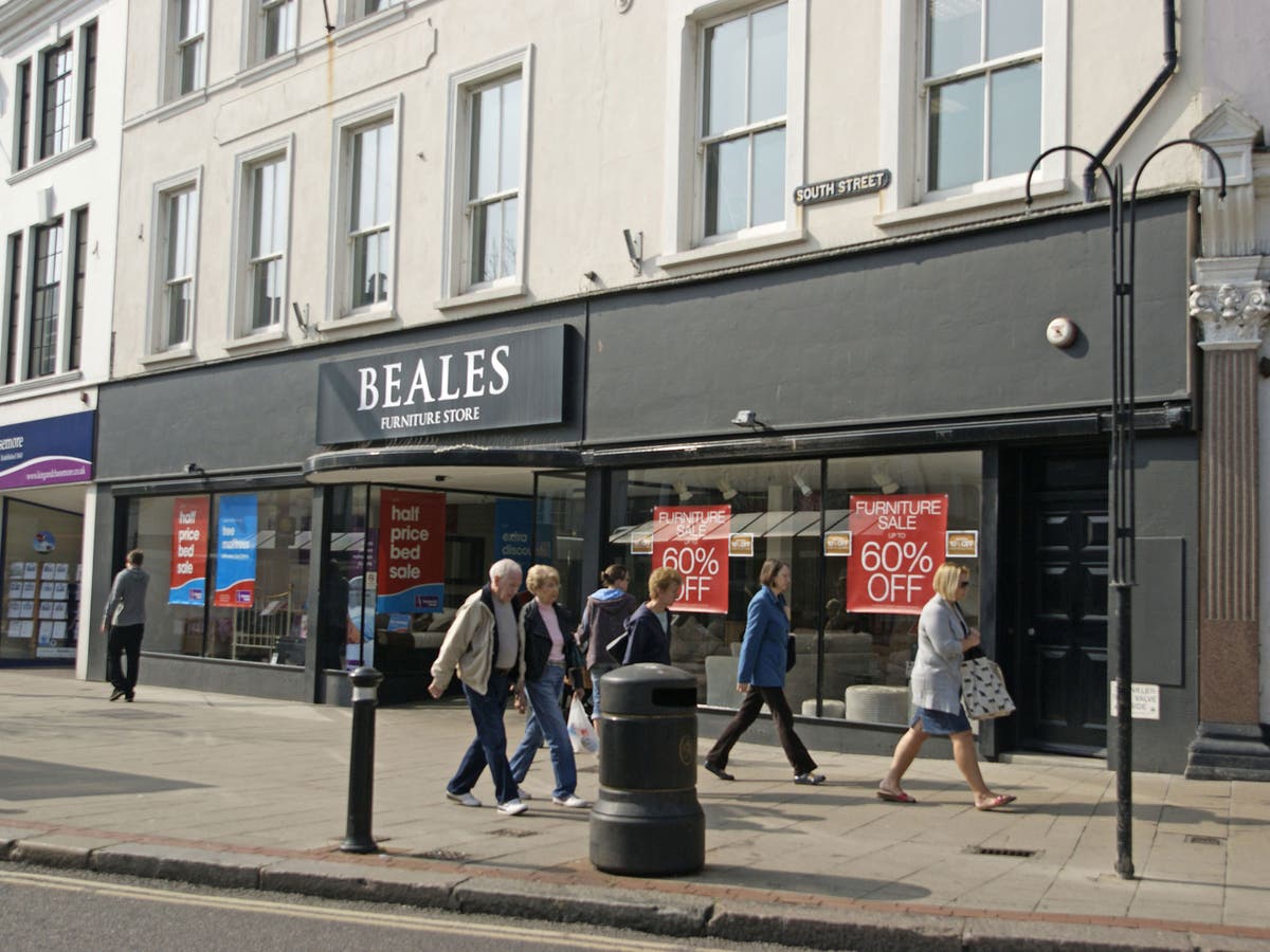 Beales asks landlords for 70 per cent rent cut | The Independent | The ...
