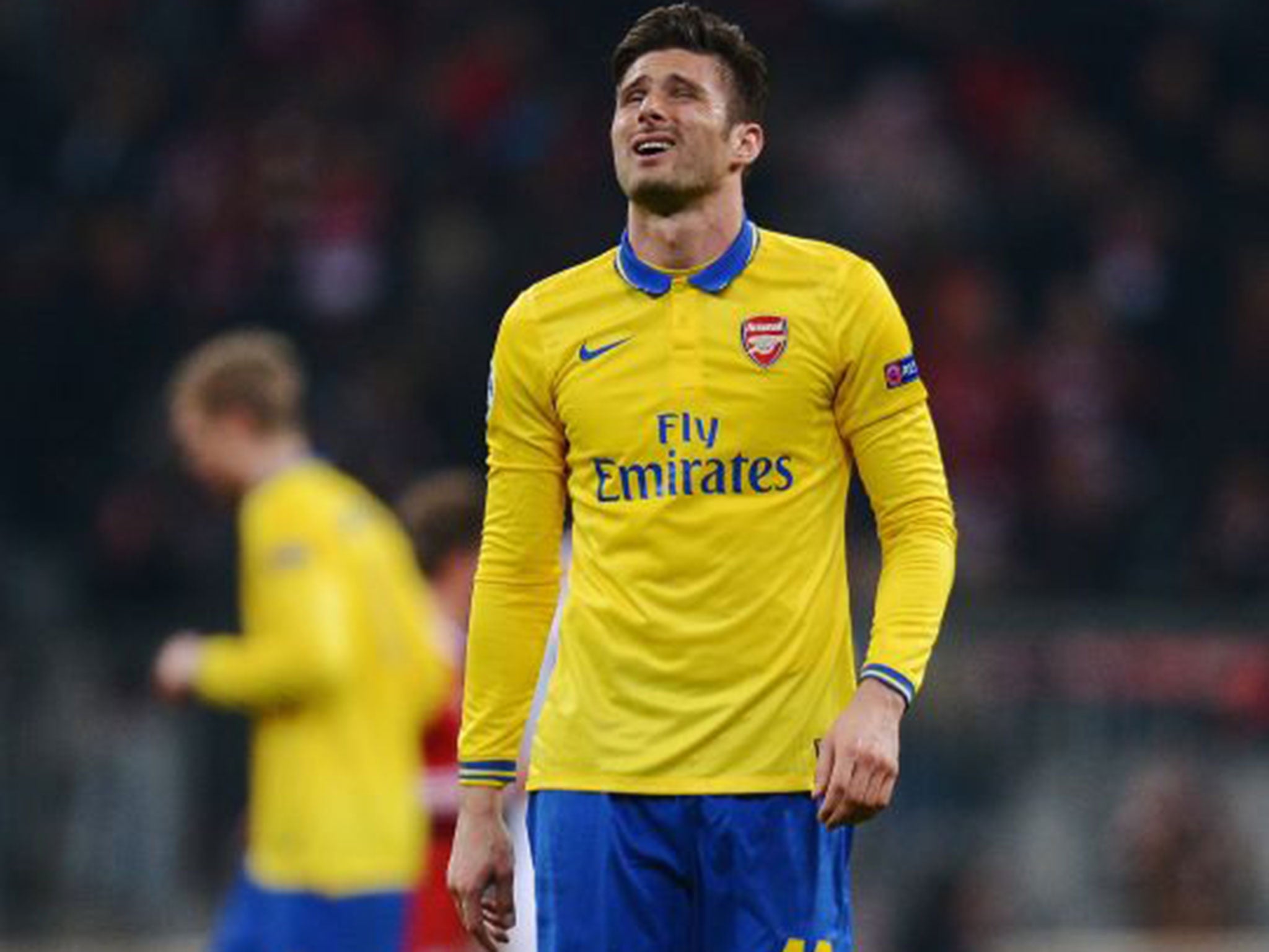 Olivier Giroud has struggled to find form and favour at Arsenal all season