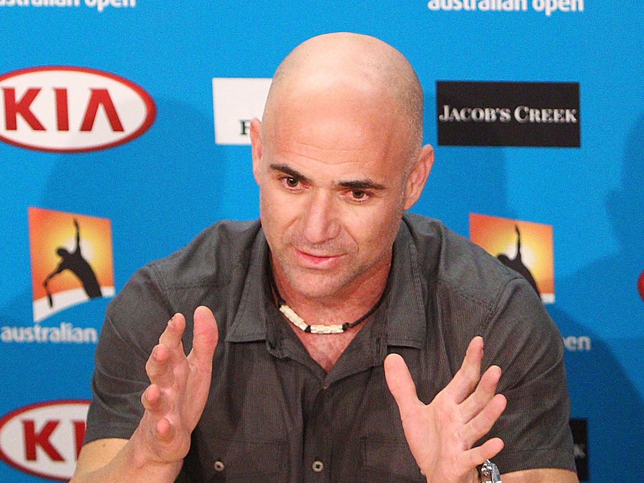 Former tennis player Andre Agassi revealed a failed drug test during his career was covered up