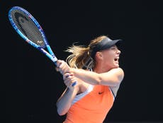 Sharapova facing one-year ban for positive meldonium drug test