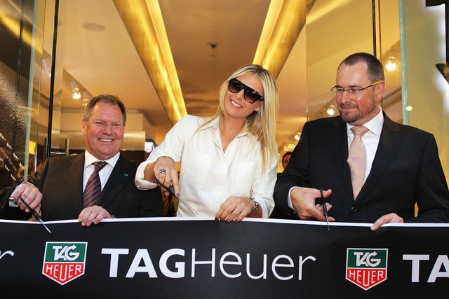 Tag Heuer have announced they have ended their sponsorship of Maria Sharapova