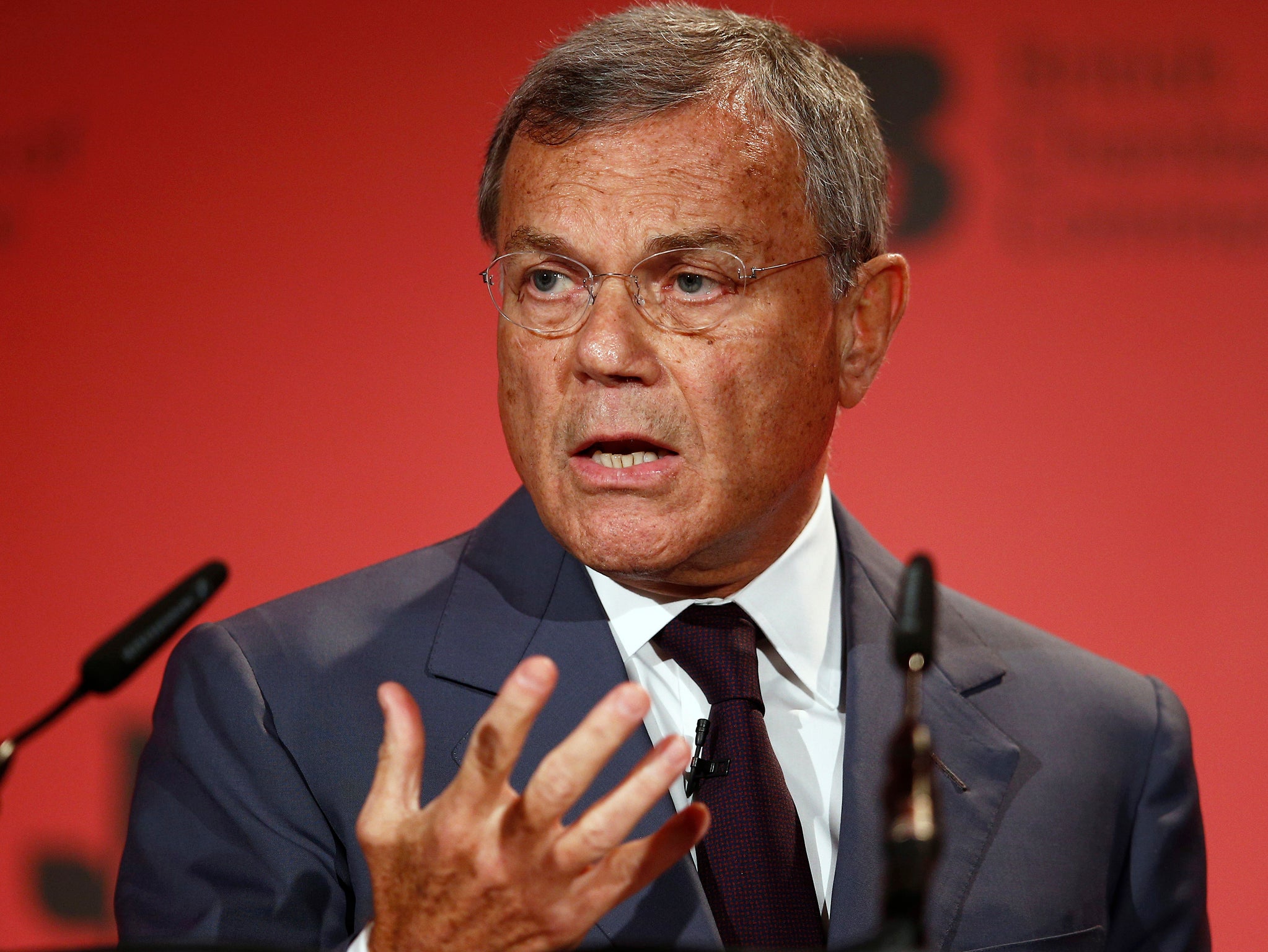 WPP founder and CEO Martin Sorrell, speaks at the British chambers of Commerce annual conference