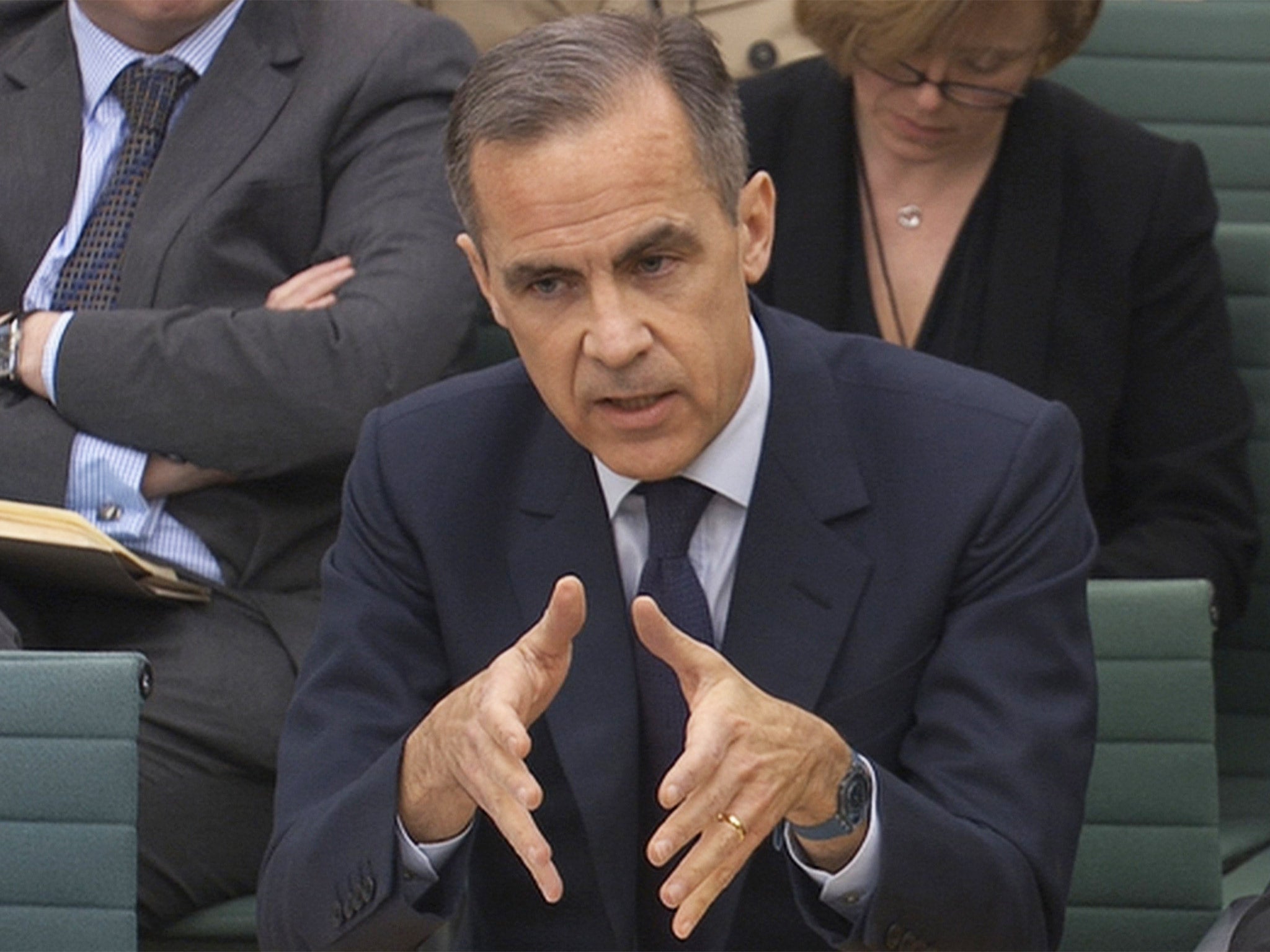 Mark Carney insisted he was reflecting the views of the City, not the Chancellor or Prime Minister