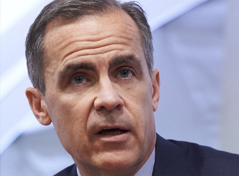 Mark Carney insisted he was reflecting the views of the City, not the Chancellor or Prime Minister