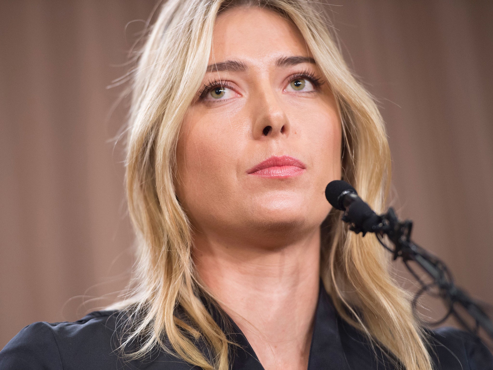 The hearing into Maria Sharapova's positive drugs test began in London on Wednesday