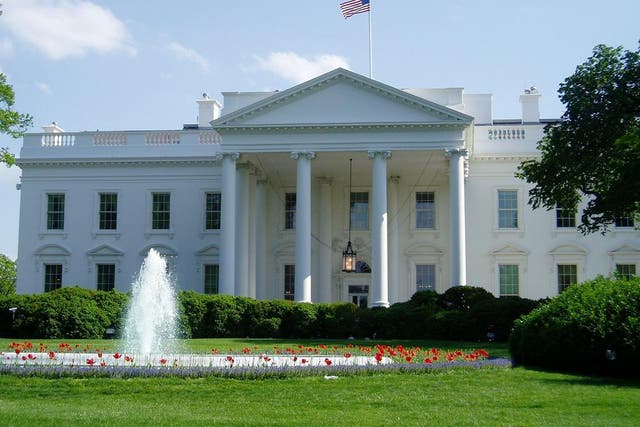 Secret Service arrested a man outside the White House fence on Tuesday.