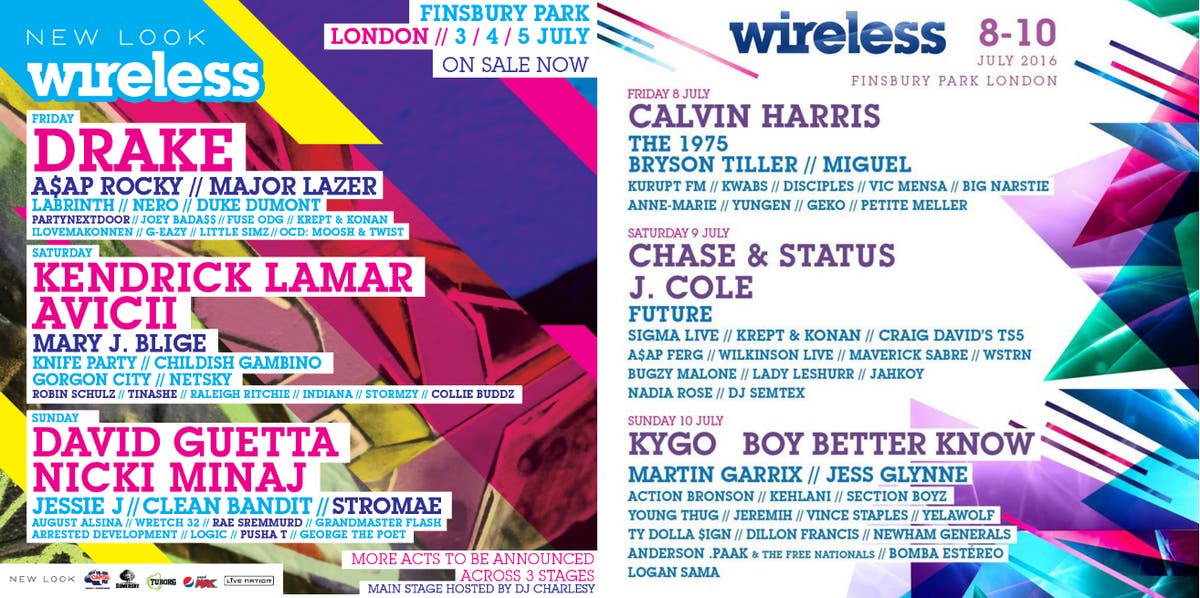 Wireless Festival 2016 lineup met with 'meh' from most as it fails to