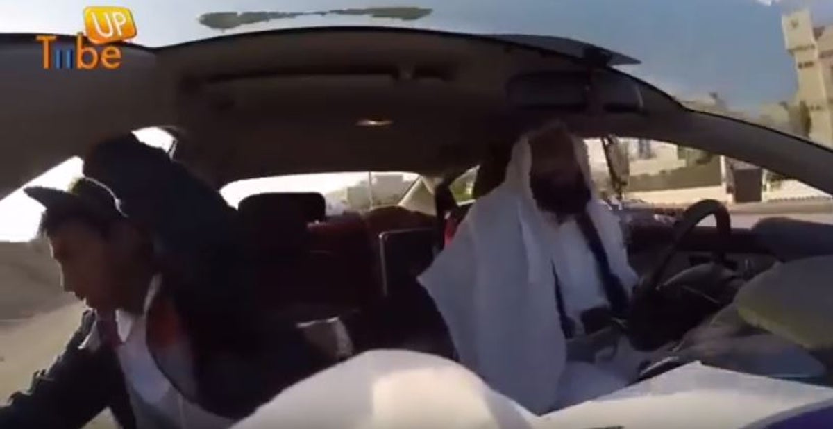 Saudi Arabia Suicide Bomber Youtube Prank Prompts Passenger To Jump From Moving Taxi The Independent The Independent